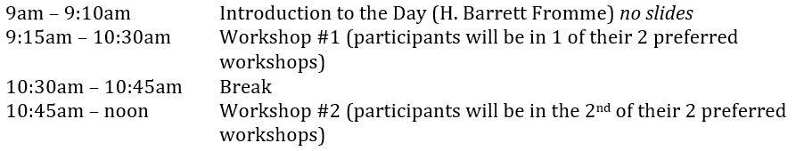 Faculty Advancing Medical Education (FAME): Chief Resident FAME Agenda